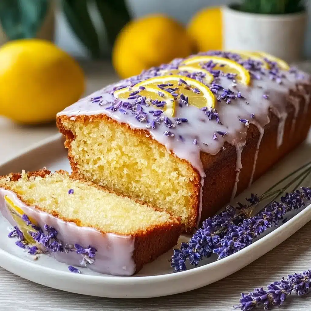 Lemon Lavender Cake Recipe - Recipe Image