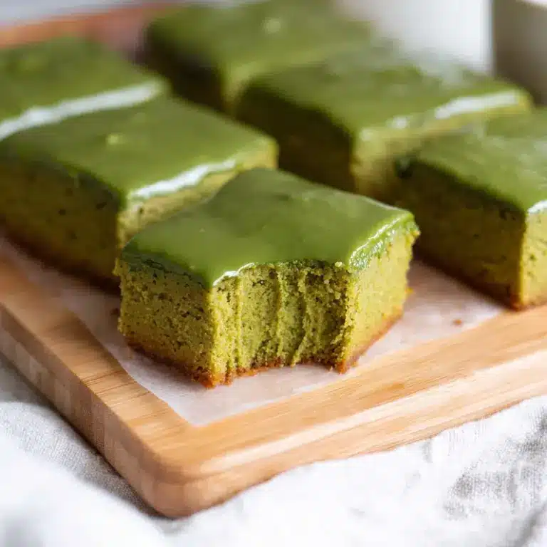 Matcha Mochi Brownies Recipe
