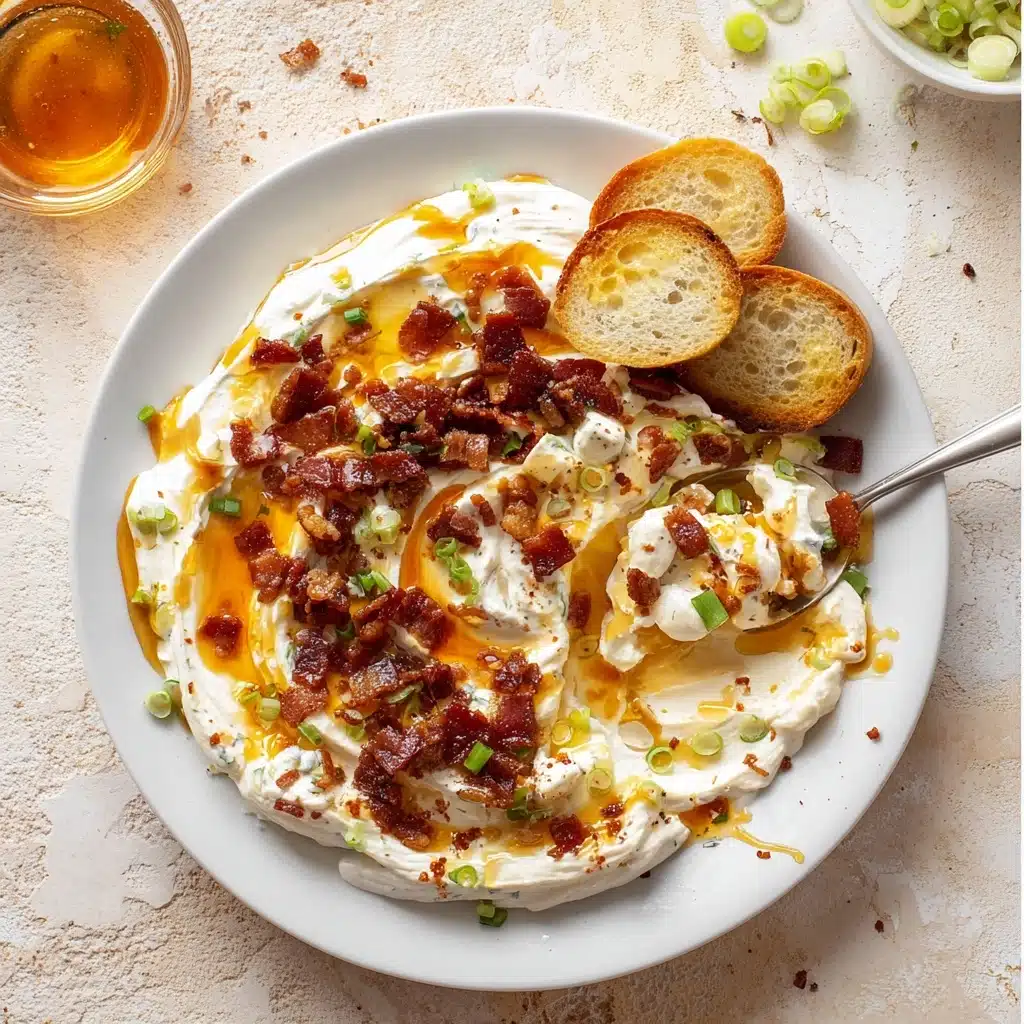 Hot Honey and Bacon Whipped Goat Cheese Recipe