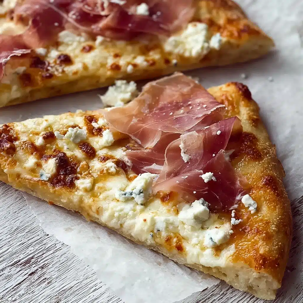 Simple Fig Pizza with Goat Cheese and Prosciutto Recipe - Recipe Image