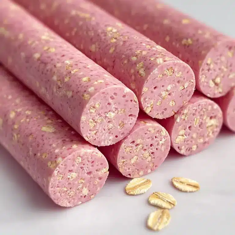 Strawberry Oat Smoothie Sticks for Dogs Recipe