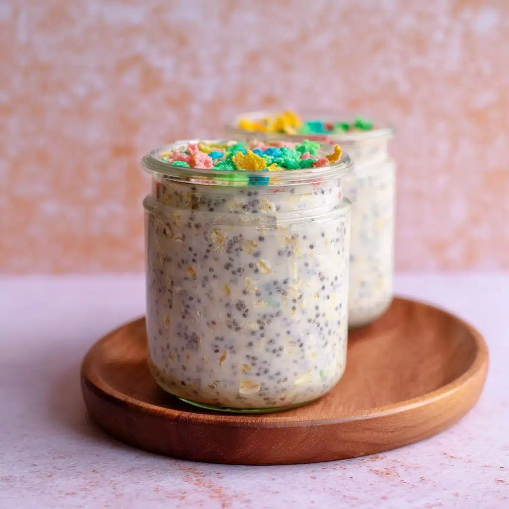 Cereal Milk Overnight Oats Recipe - Recipe Image