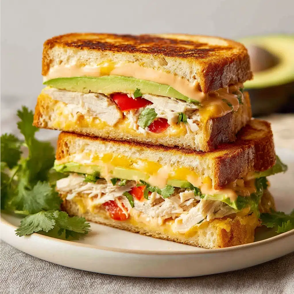 Chipotle Chicken Avocado Melt Recipe - Recipe Image