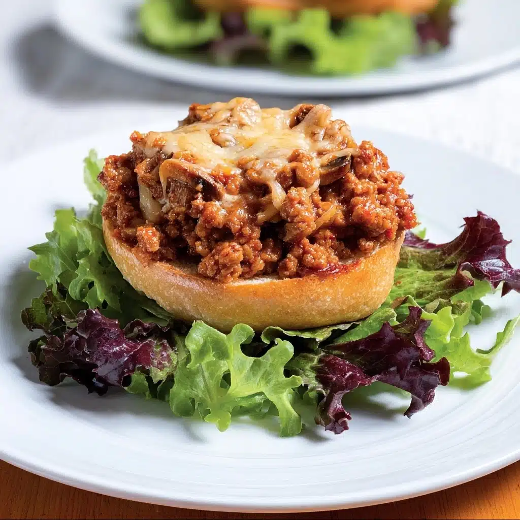Pizza Burgers Recipe - Recipe Image