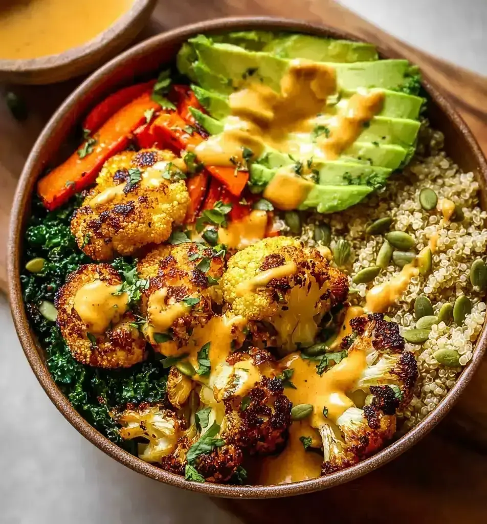 Roasted Veggie Glow Bowls Recipe