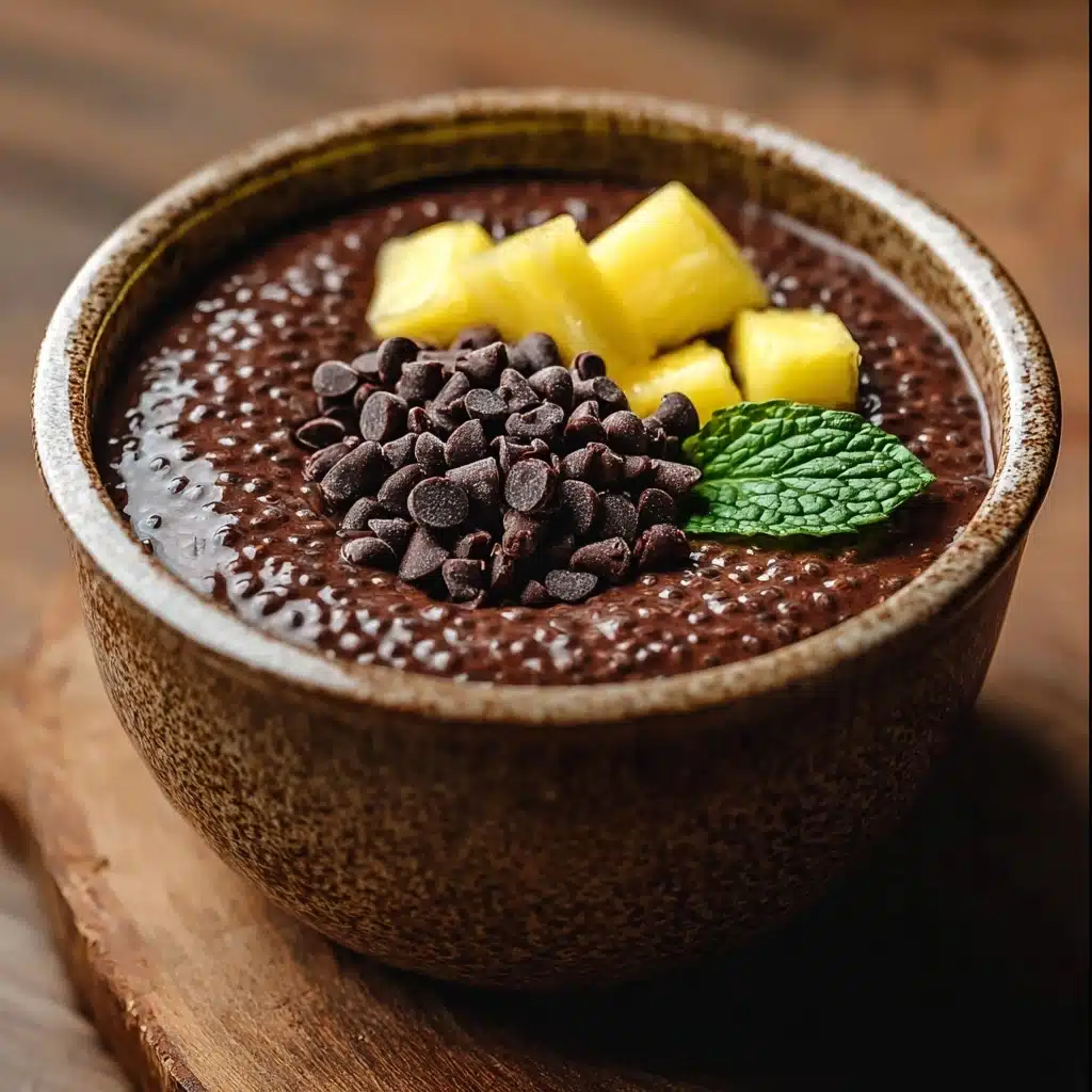 Creamy Chocolate Chia Pudding Recipe