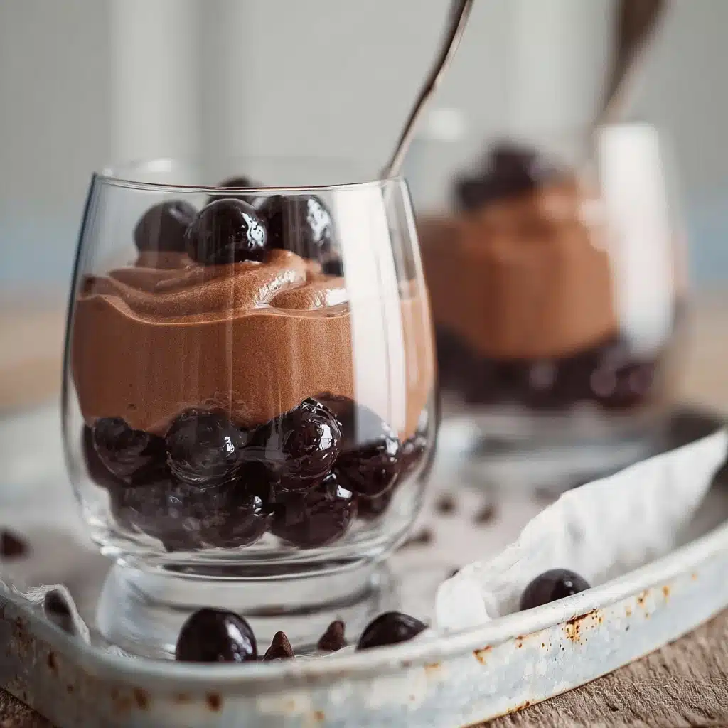 Chocolate Cherry Yogurt Bowl Recipe - Recipe Image