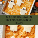 Halloween Buffalo Chicken Dip (Booffalo Dip) Recipe