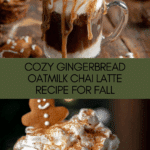 Gingerbread Oatmilk Chai Tea Latte Recipe