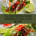 Hoisin Chicken with Lettuce Cups Recipe