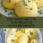 Quick Ricotta Egg Bites Recipe