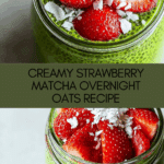 Strawberry Matcha Overnight Recipe