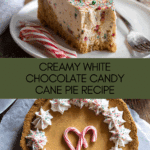 White Chocolate Candy Cane Pie Recipe
