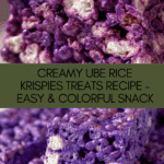 Ube Rice Krispies Recipe