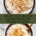 Coconut Rice Pudding Recipe