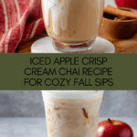 Iced Apple Crisp Cream Chai Recipe