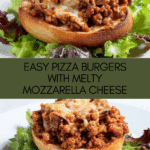 Pizza Burgers Recipe