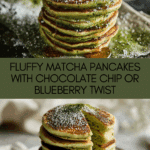 Matcha Powder Pancakes Recipe
