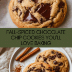Fall Chocolate Chip Spiced Cookie Recipe