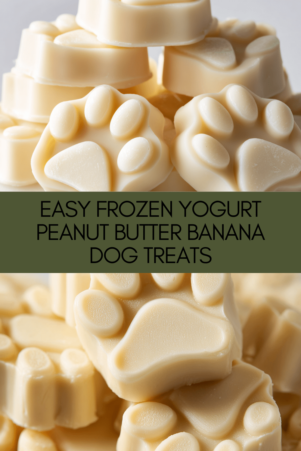Curated visual reference: Gallery Detail: Yogurt Peanut Butter Banana Dog Treats