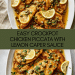 Crockpot Chicken Piccata Recipe