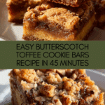 Unforgettable Butterscotch Toffee Cookie Bars in 45 Minutes Recipe