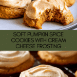 Pumpkin Cookies with Cinnamon Cream Cheese Frosting Recipe