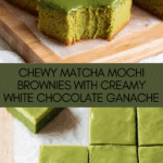 Matcha Mochi Brownies Recipe