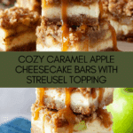Caramel Apple Cheesecake Bars Recipe