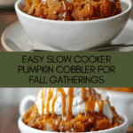 Slow Cooker Pumpkin Cobbler Recipe