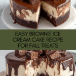 Delicious Brownie Ice Cream Cake Recipe