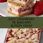 Strawberry Pie Bars Recipe