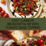 5-Minute Bruschetta Dip Recipe