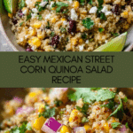 Mexican Street Corn Quinoa Salad Recipe