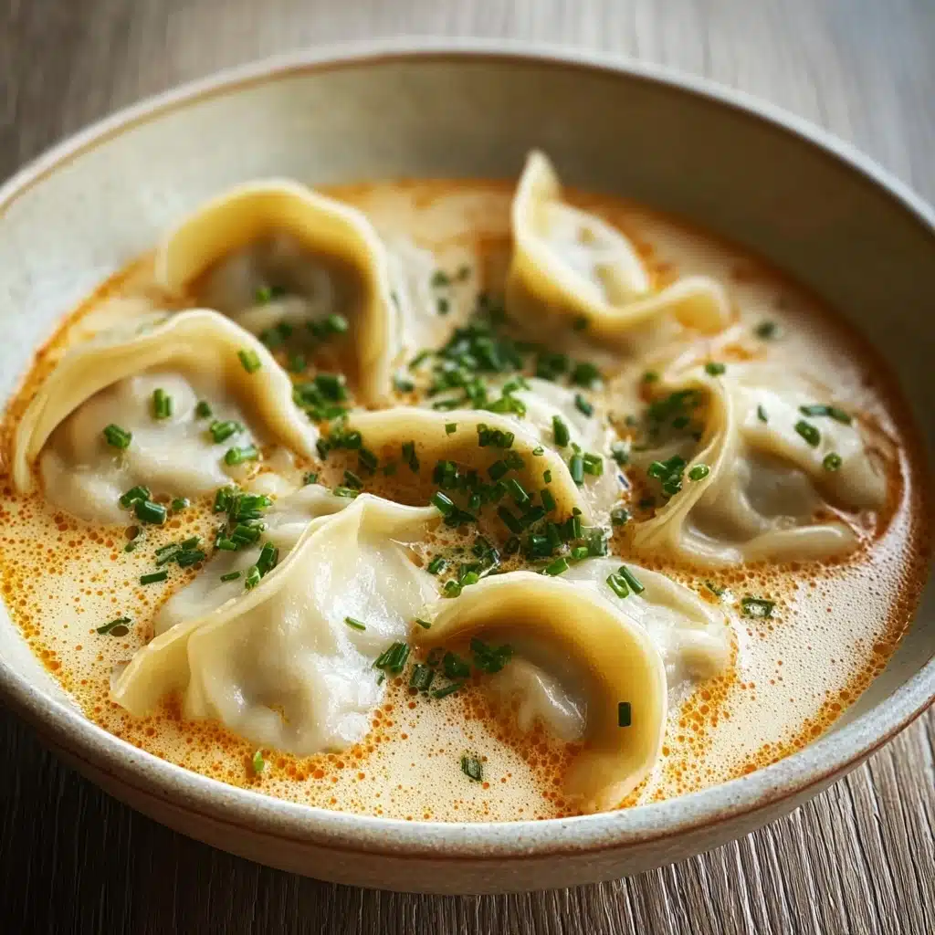Thai Coconut Curry Dumpling Soup Recipe - Recipe Image