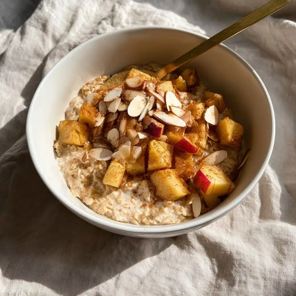Cinnamon Apple Oatmeal Bowl Recipe - Recipe Image