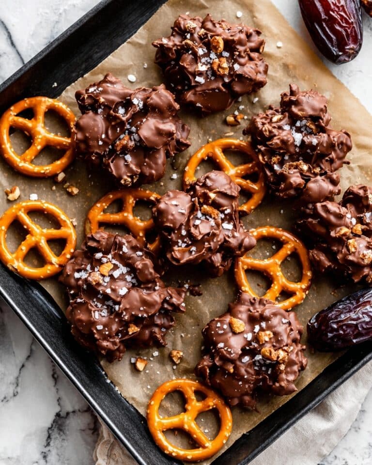 Peanut Butter Pretzel Clusters Recipe