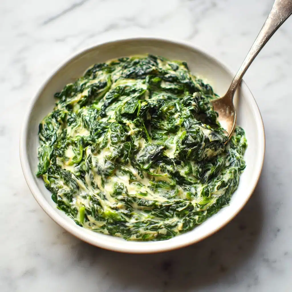 Creamed Spinach Recipe