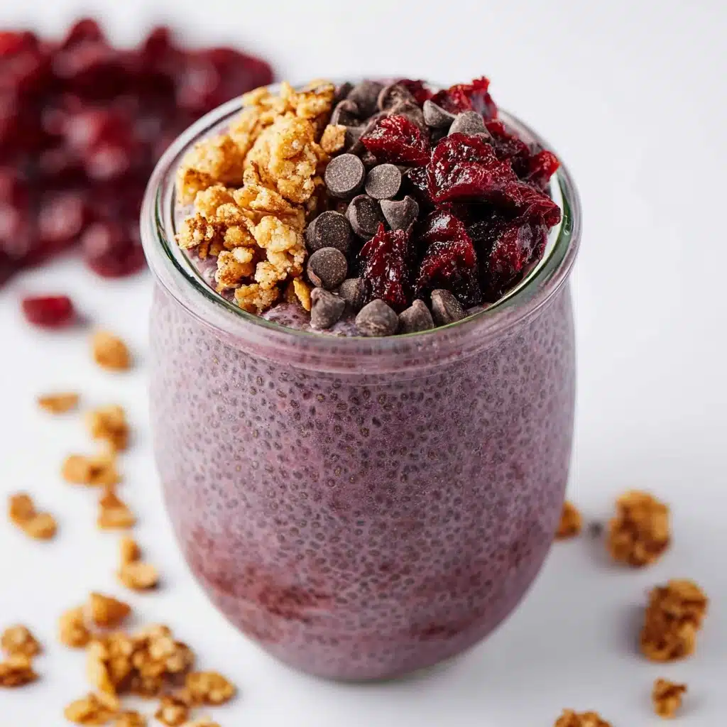 Cherry Chia Pudding Recipe