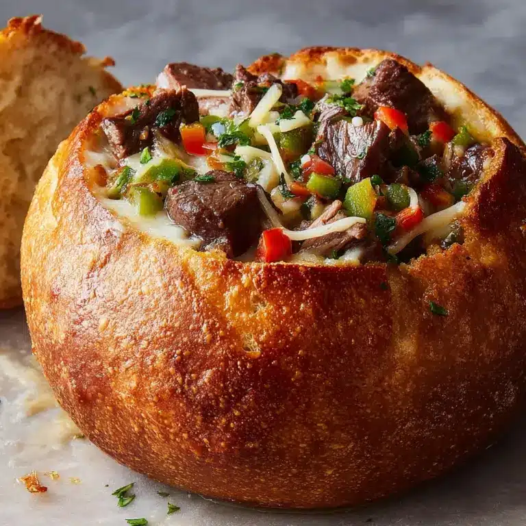 Philly Cheesesteak Soup Recipe