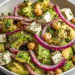 Chickpea Feta Avocado Salad Recipe
