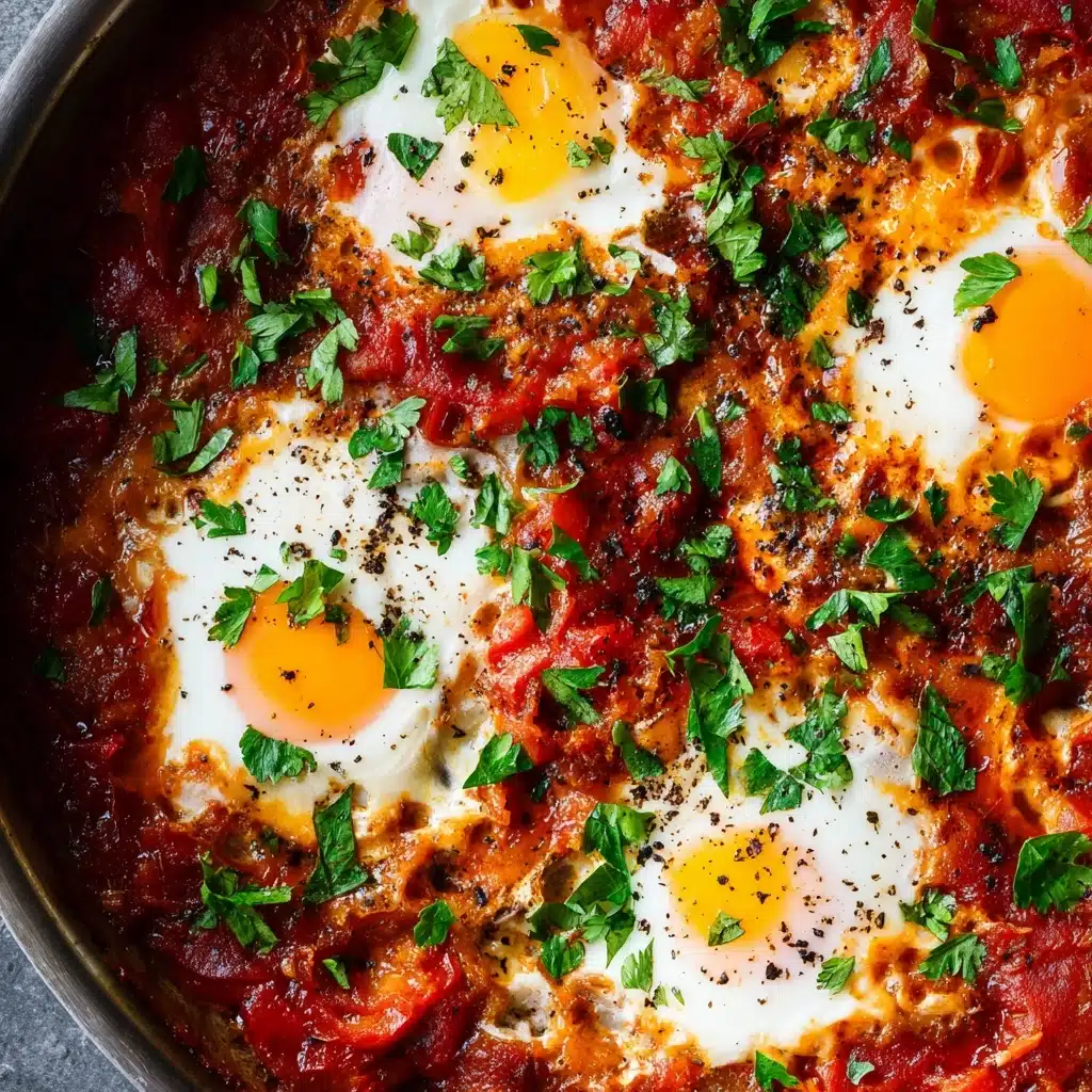 Shakshuka Recipe (Easy & Traditional)  - Recipe Image