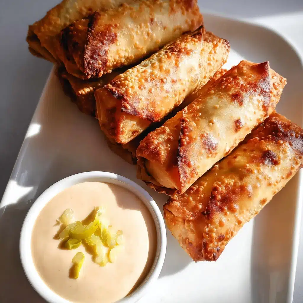 Cheeseburger Spring Rolls Inspired by Disney Recipe