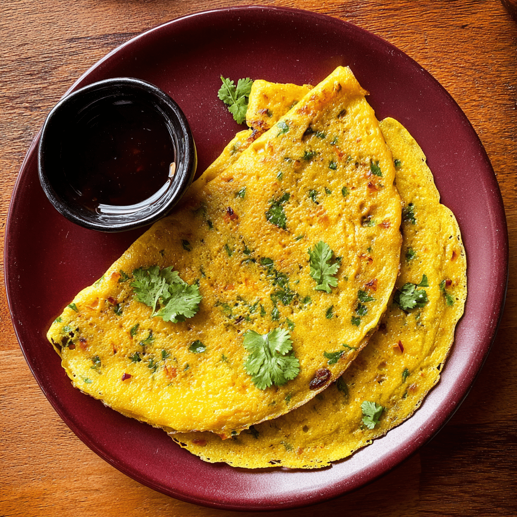 Besan Chilla (Besan ka Cheela) Recipe - Recipe Image