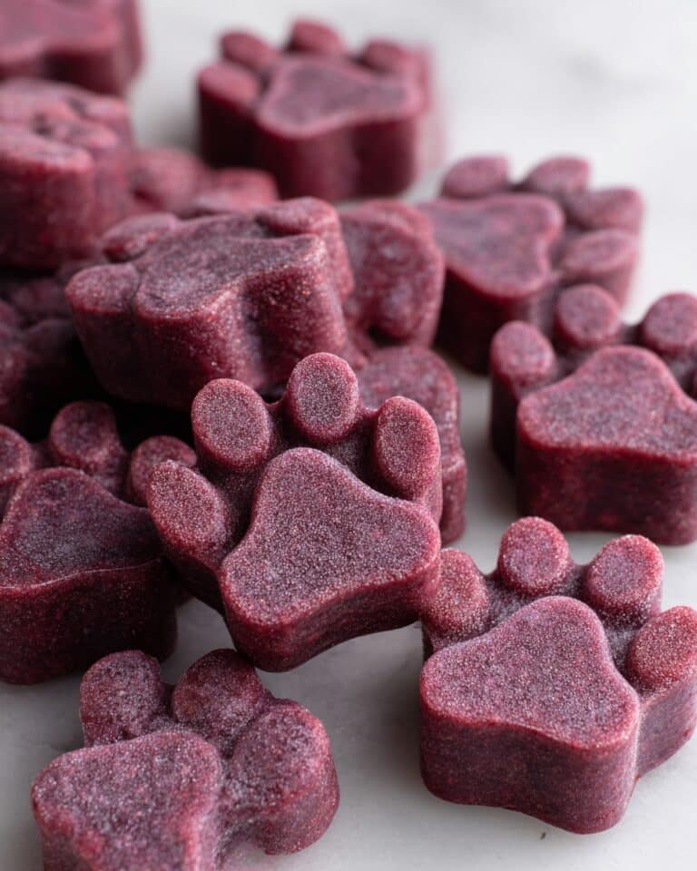 Banana Berry Frozen Dog Treats Recipe