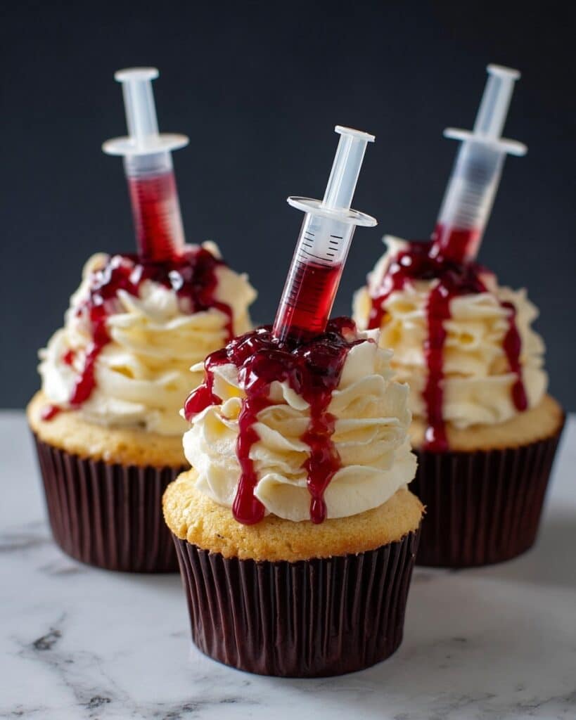 Vanilla Halloween Cupcakes Recipe