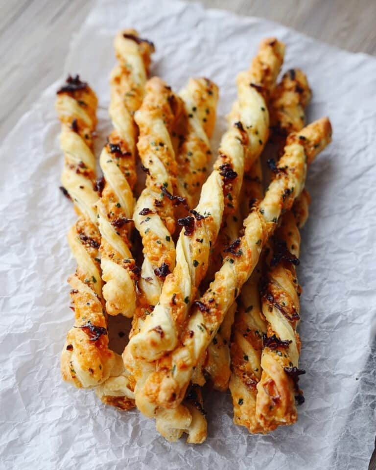 Rosemary-Parmesan Cheese Straws Recipe