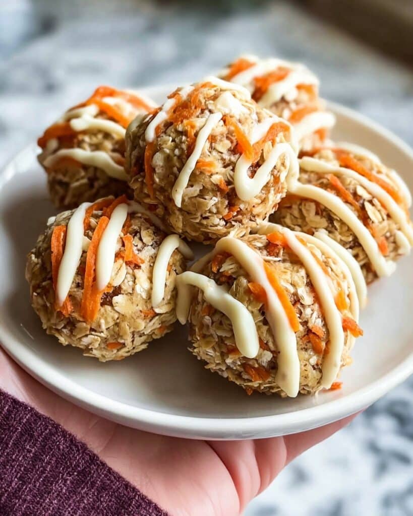 Carrot Cake Protein Bites Recipe