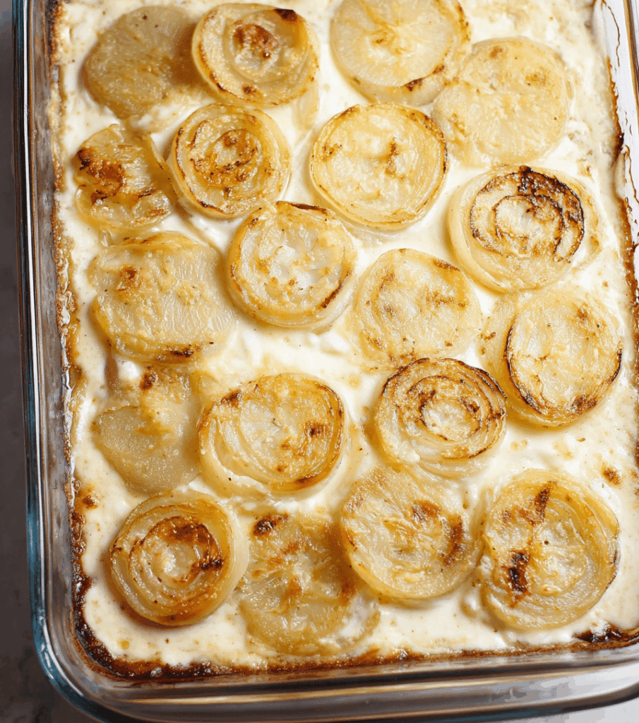 Roasted Creamed Onions Recipe