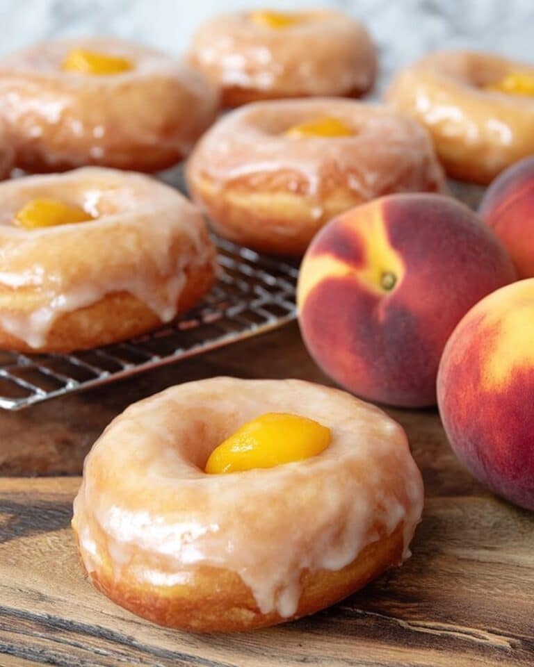 Peach Pie Donuts Recipe